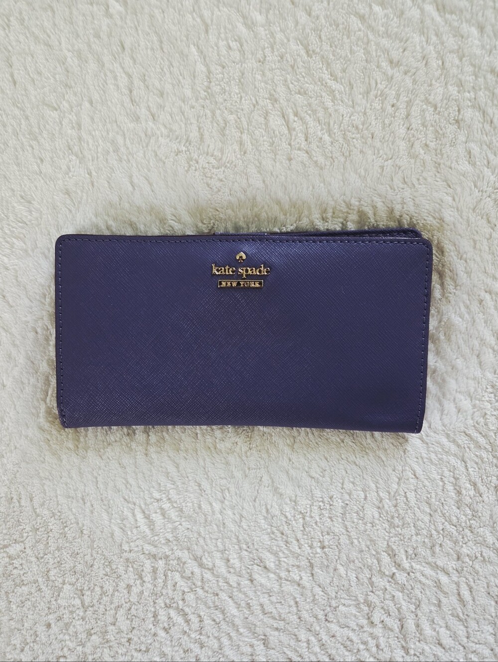 Kate Spade ✨️ Plum Saffiano Leather Women's Wallet